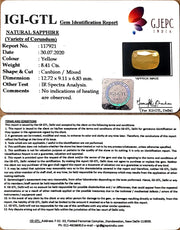 9.33 Ratti Natural Ceylonese Pukhraj Stone with Govt Lab Certificate-(6771)